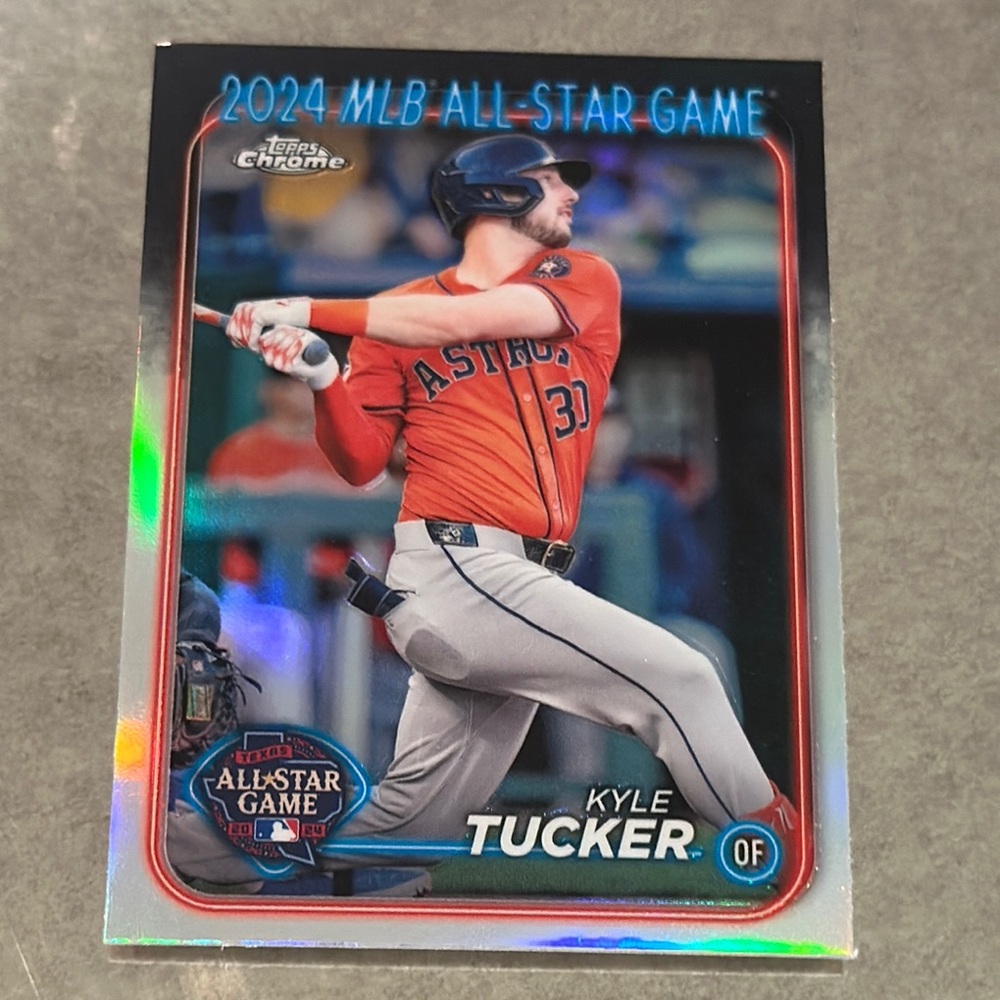 Topps Red and Gray Card Game Chrome Edition